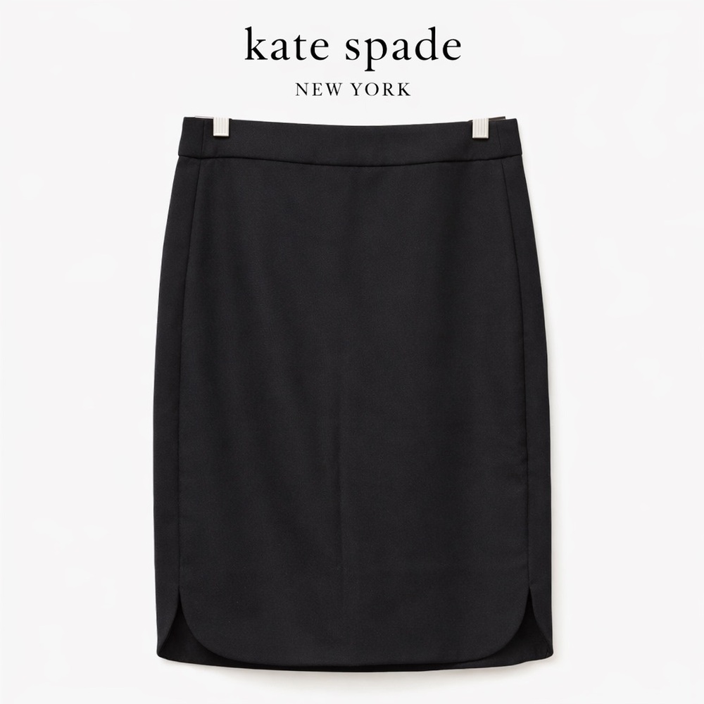 Kate Spade Elegant Black Pencil Skirt